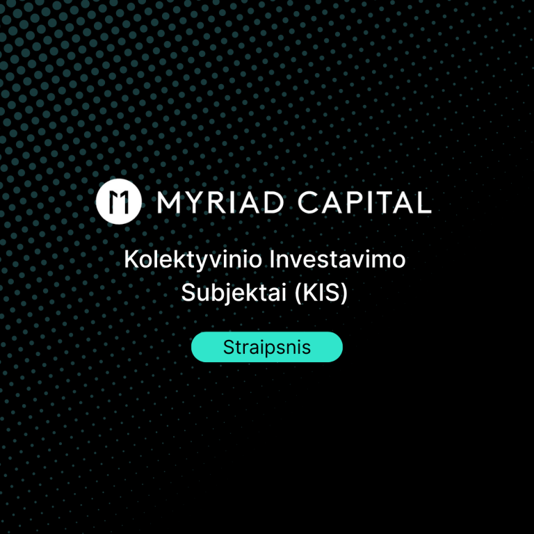 Kas yra kolektyvinio investavimo subjektas ir kaip tai veikia?