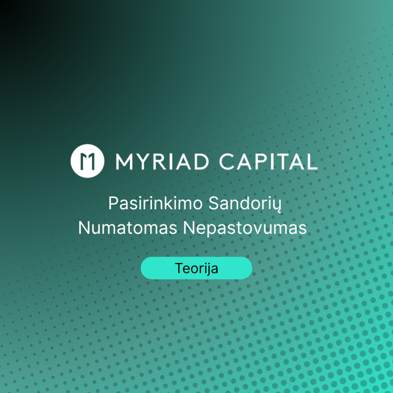 Pasirinkimo sandorių numatomas nepastovumas