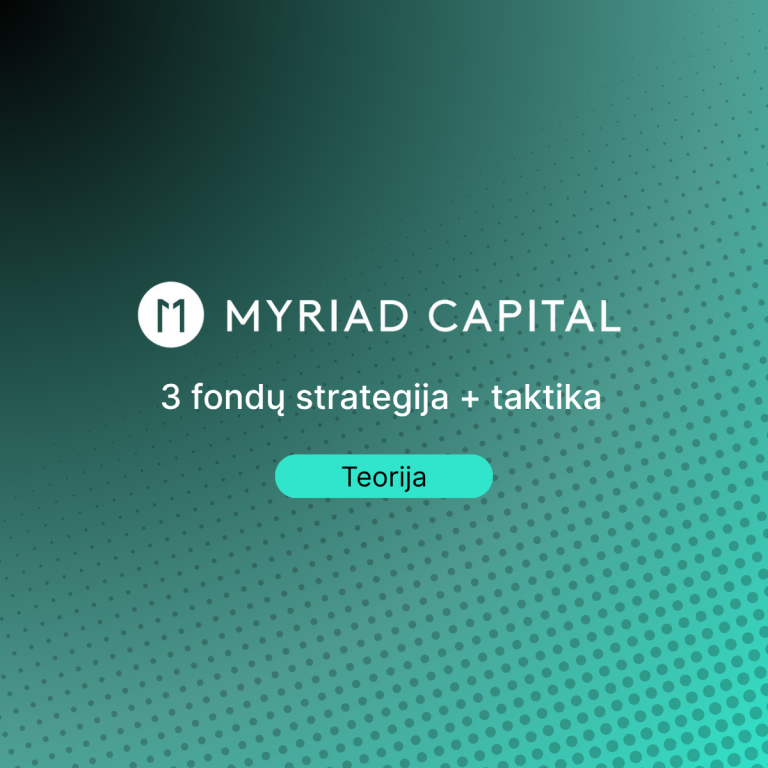 Trijų fondų portfelis plius taktika – strategija