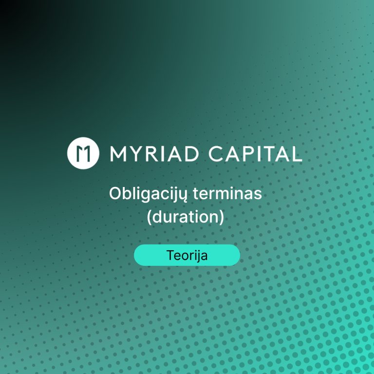 Kas yra Obligacijų Terminas (Duration)